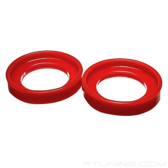 Picture of Front Upper Coil Spring Isolators - Red