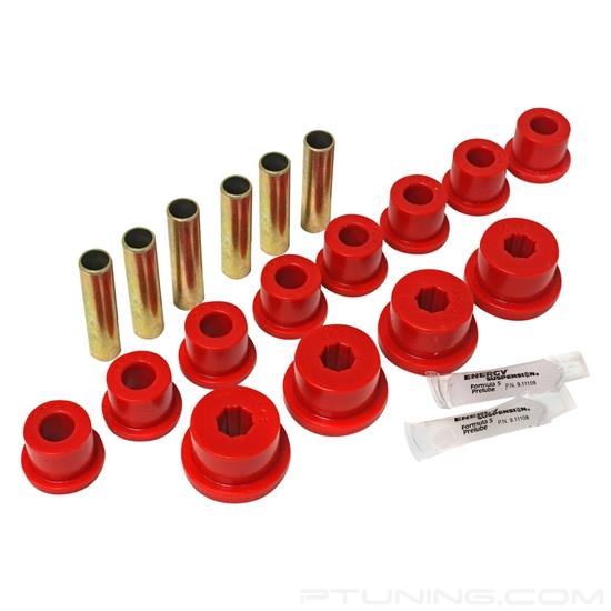 Picture of Hyper-Flex Rear Leaf Spring Bushings - Red