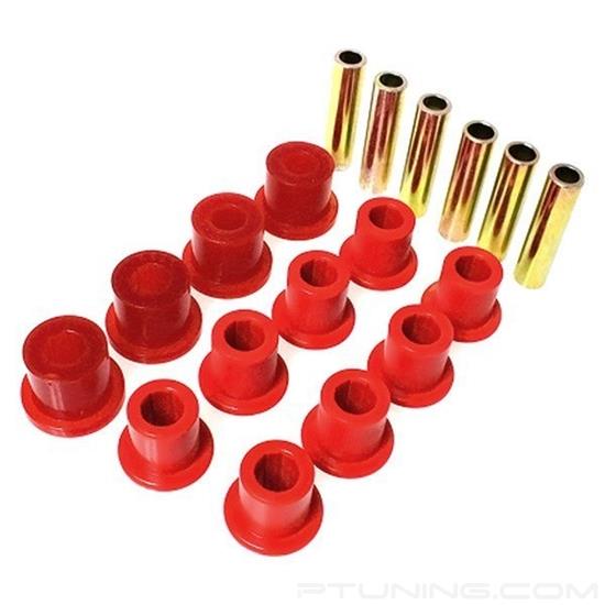 Picture of Hyper-Flex Rear Leaf Spring Bushings - Red