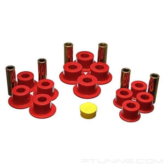 Picture of Hyper-Flex Rear Leaf Spring Bushings - Red