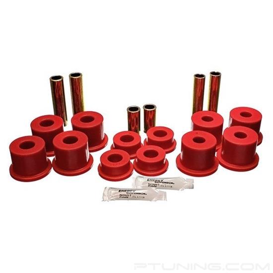 Picture of Front Leaf Spring and Shackle Bushings - Red