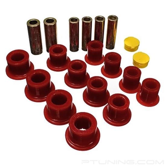 Picture of Hyper-Flex Front Leaf Spring Bushings - Red