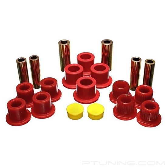 Picture of Hyper-Flex Rear Leaf Spring Bushings - Red