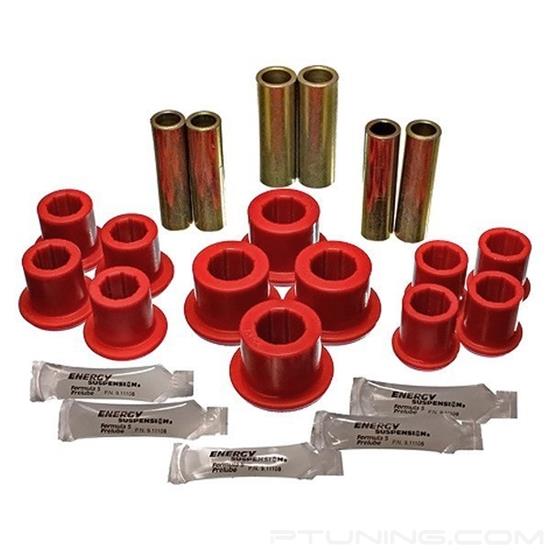 Picture of Hyper-Flex Rear Leaf Spring Bushings - Red