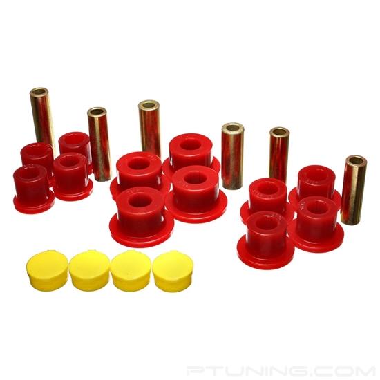 Picture of Hyper-Flex Rear Leaf Spring Bushings - Red