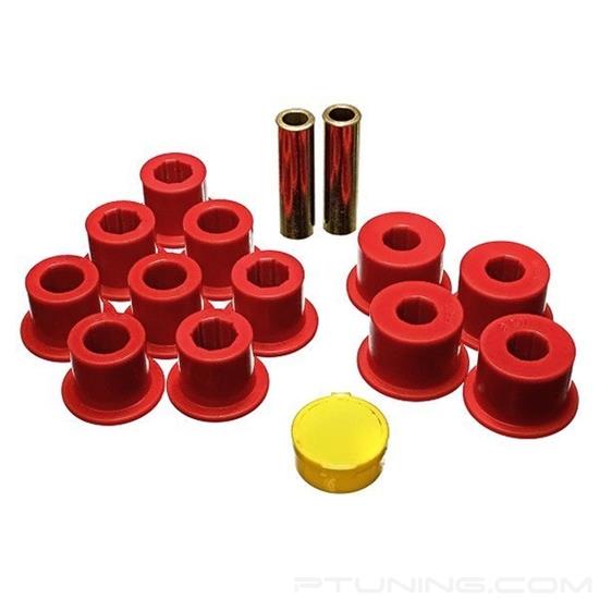 Picture of Hyper-Flex Rear Leaf Spring Bushings - Red