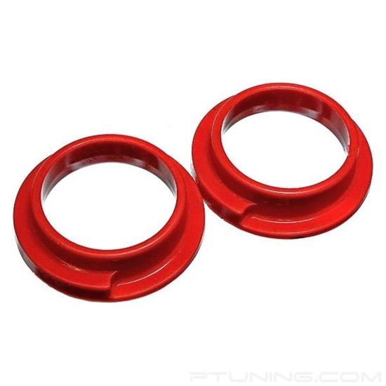 Picture of Rear Upper Coil Spring Isolators - Red