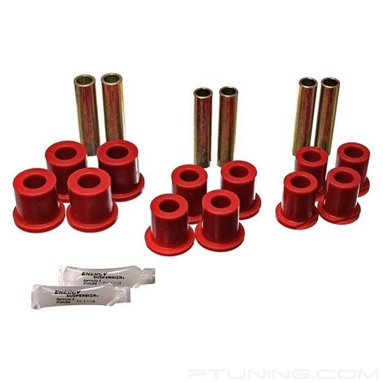 Picture of Rear Leaf Spring and Shackle Bushings - Red