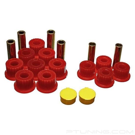 Picture of Hyper-Flex Rear Leaf Spring Bushings - Red