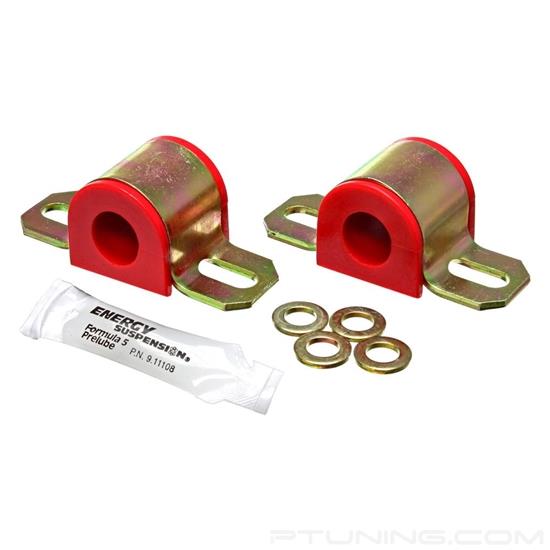 Picture of Front and Rear Non-Greasable Sway Bar Bushings - Red