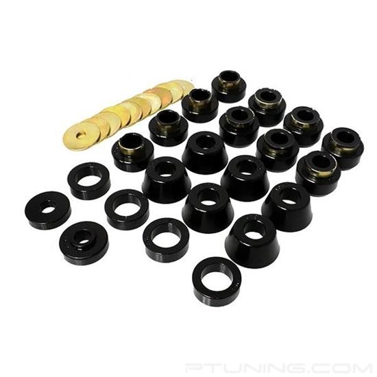 Picture of Front and Rear Body Cab Mount Kit - Black