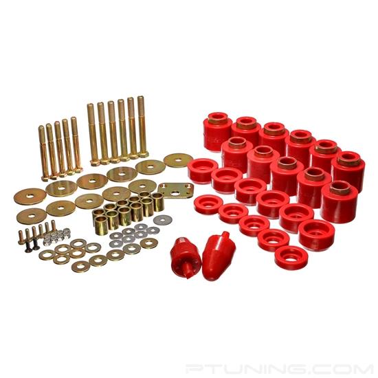 Picture of Body Lift Kit - Red (Front/Rear Lift: 1" / 1")