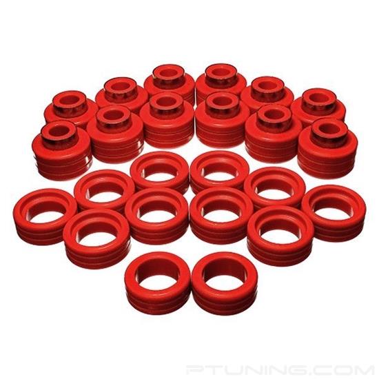 Picture of Front and Rear Body Cab Mount Kit - Red