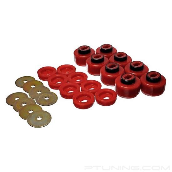 Picture of Front and Rear Body Cab Mount Kit - Red