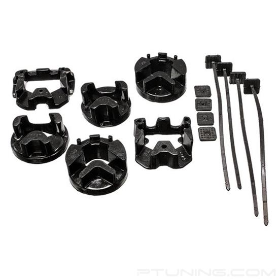Picture of Front Motor And Transmission Mount Inserts - Black