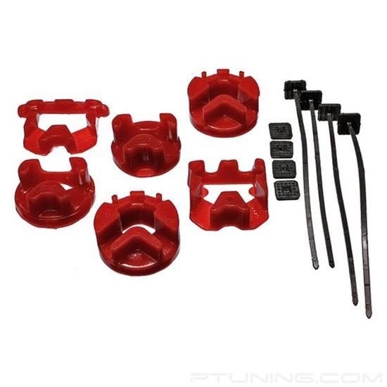 Picture of Front Motor And Transmission Mount Inserts - Red