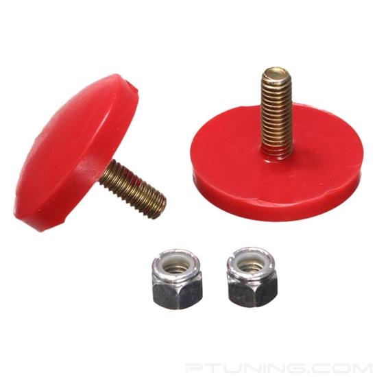 Picture of Ultra Low Button Head Bump Stops - Red