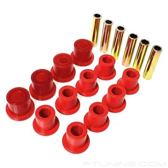 Picture of Hyper-Flex Front Leaf Spring Bushings - Red