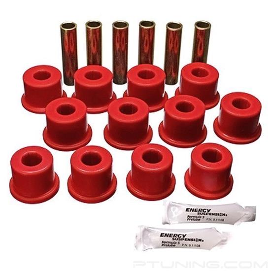 Picture of Hyper-Flex Rear Leaf Spring Bushings - Red