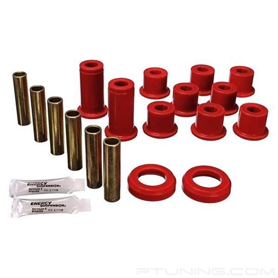 Picture of Hyper-Flex Rear Leaf Spring Bushings - Red