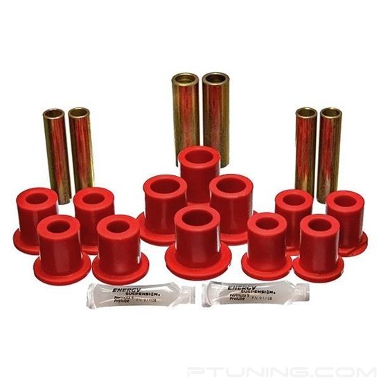 Picture of Hyper-Flex Rear Leaf Spring Bushings - Red