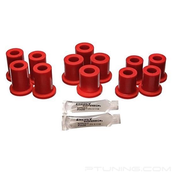 Picture of Hyper-Flex Rear Leaf Spring Bushings - Red