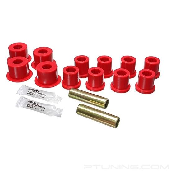 Picture of Hyper-Flex Rear Leaf Spring Bushings - Red