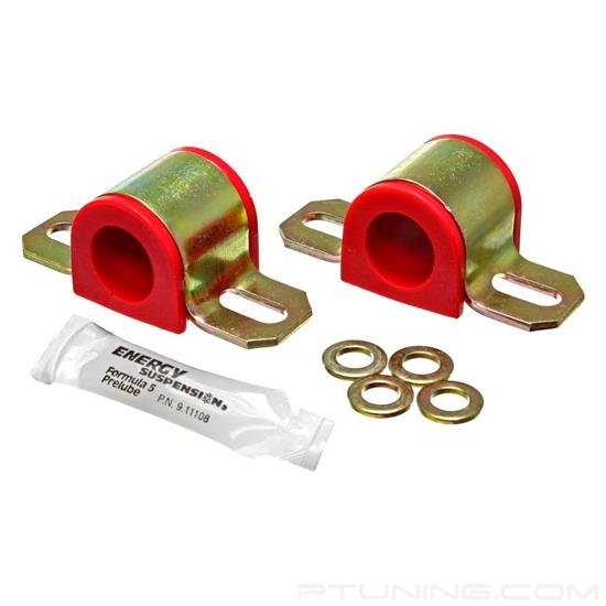 Picture of Front and Rear Non-Greasable Sway Bar Bushings - Red