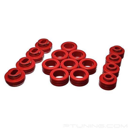 Picture of Front and Rear Body Cab Mount Kit - Red