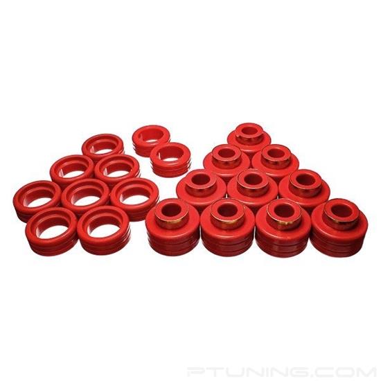 Picture of Front and Rear Body Cab Mount Kit - Red
