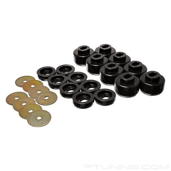 Picture of Front and Rear Body Cab Mount Kit - Black