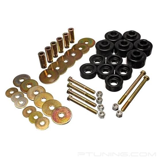 Picture of Front and Rear Body Cab Mount Kit - Black
