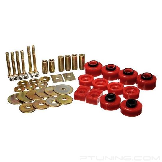 Picture of Front and Rear Body Cab Mount Kit - Red