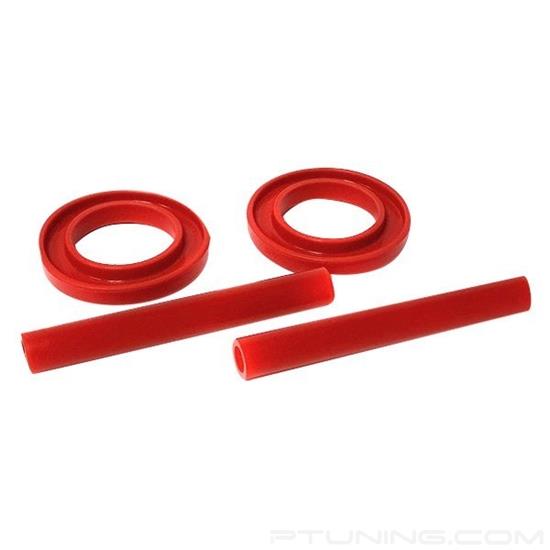 Picture of Front Upper Coil Spring Isolators - Red