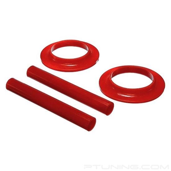 Picture of Rear Upper Coil Spring Isolators - Red