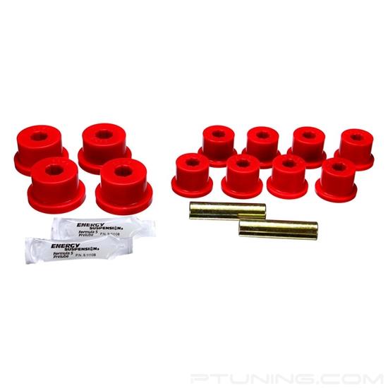 Picture of Hyper-Flex Rear Leaf Spring Bushings - Red