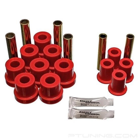 Picture of Hyper-Flex Front Leaf Spring Bushing Set - Red