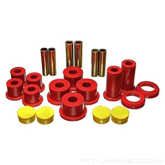 Picture of Hyper-Flex Rear Leaf Spring Bushings - Red