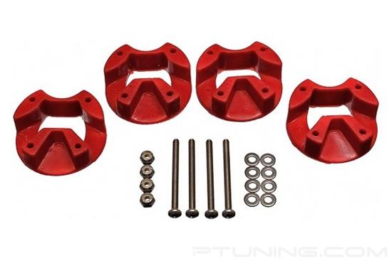 Picture of Front Motor Mount Inserts - Red
