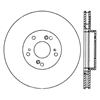 Picture of Sport Slotted 1-Piece Front Driver Side Brake Rotor