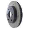Picture of Sport Slotted 1-Piece Front Passenger Side Brake Rotor