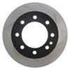 Picture of Sport Slotted 1-Piece Front Driver Side Brake Rotor