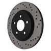 Picture of Sport Drilled 1-Piece Rear Driver Side Brake Rotor