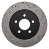 Picture of Sport Drilled 1-Piece Rear Driver Side Brake Rotor