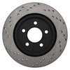 Picture of Sport Drilled 1-Piece Rear Driver Side Brake Rotor