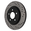 Picture of Sport Drilled 1-Piece Rear Passenger Side Brake Rotor