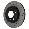 Picture of Sport Drilled and Slotted 1-Piece Front Passenger Side Brake Rotor