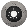 Picture of Sport Drilled and Slotted 1-Piece Front Driver Side Brake Rotor