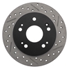 Picture of Sport Drilled and Slotted 1-Piece Rear Driver Side Brake Rotor