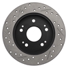 Picture of Sport Drilled and Slotted 1-Piece Rear Driver Side Brake Rotor